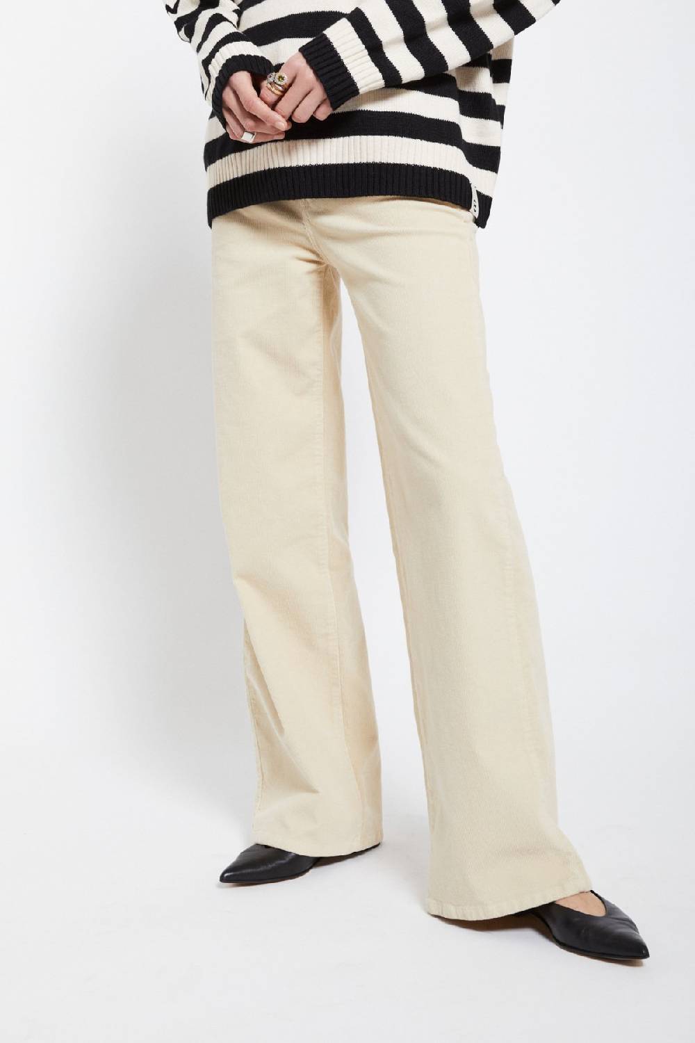 ottod'Ame Velvet palazzo trousers Solo un giorno rimasto