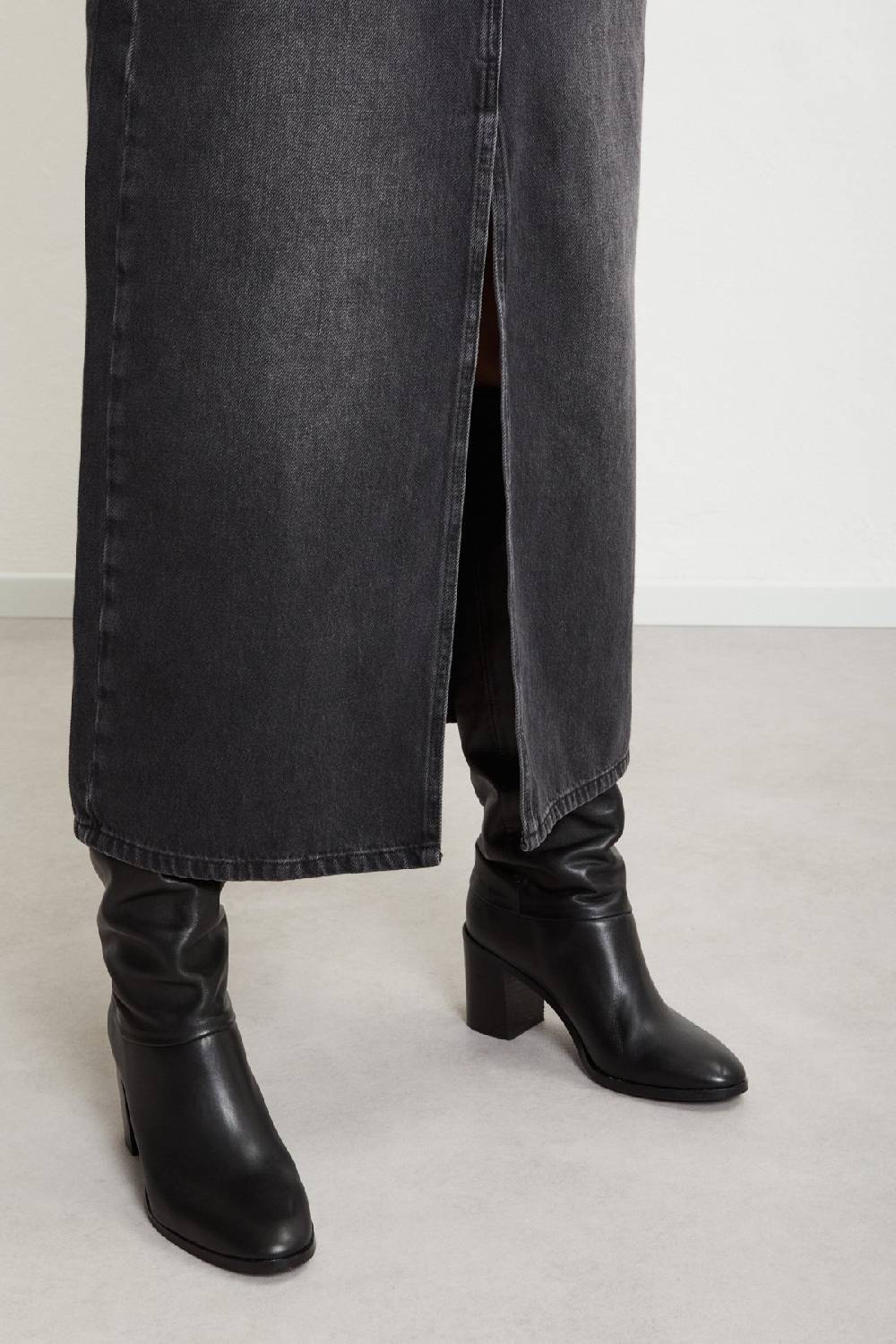 ottod'Ame Denim long skirt Trasporto libero internazionale