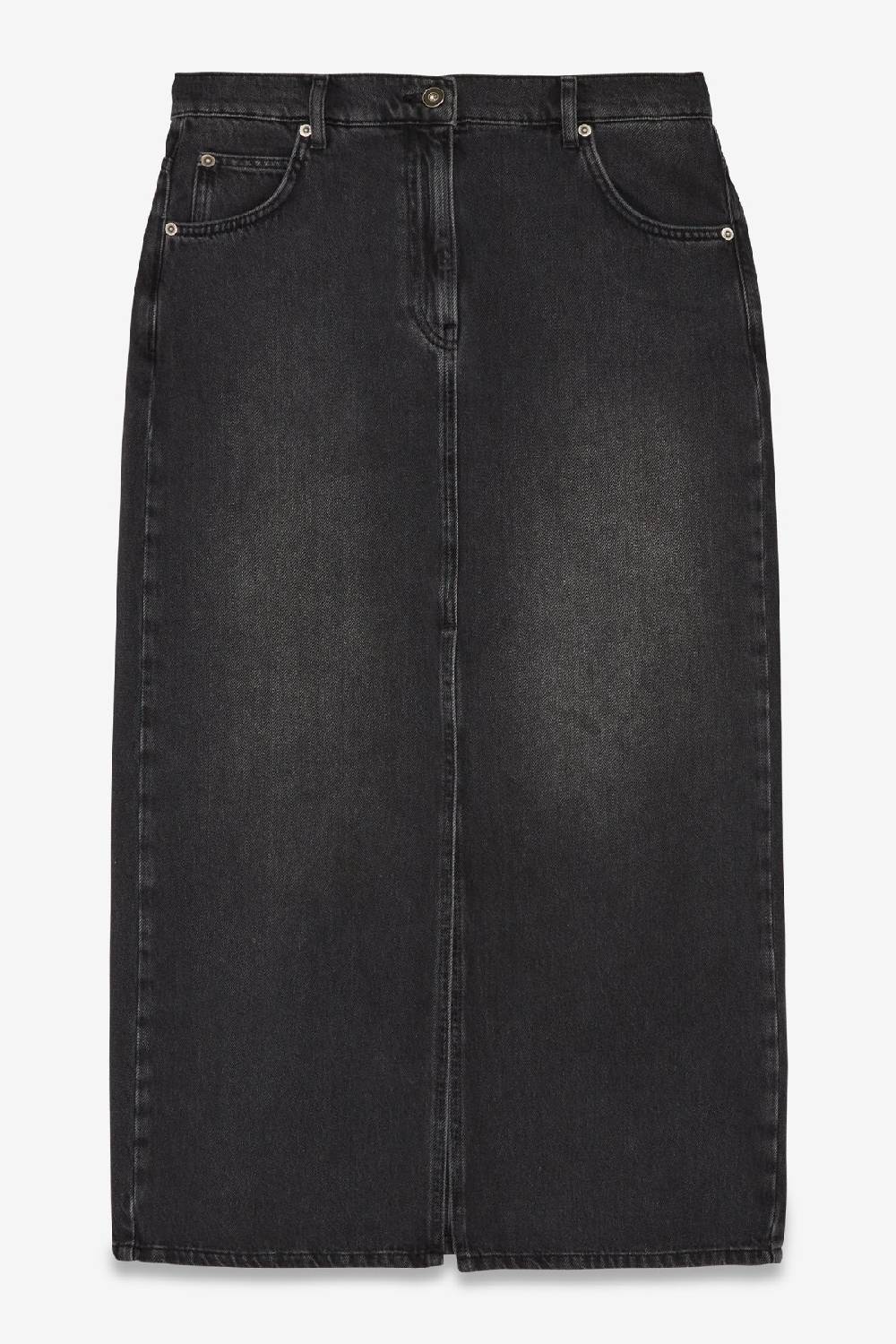 ottod'Ame Denim long skirt Trasporto libero internazionale