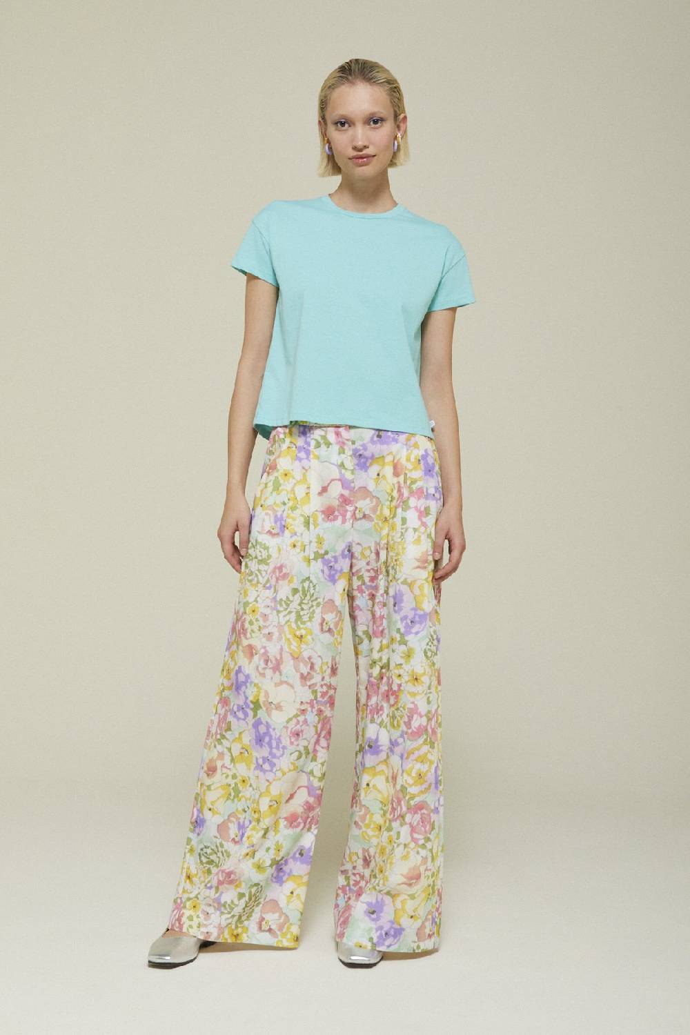 ottod'Ame Cotton palazzo trousers