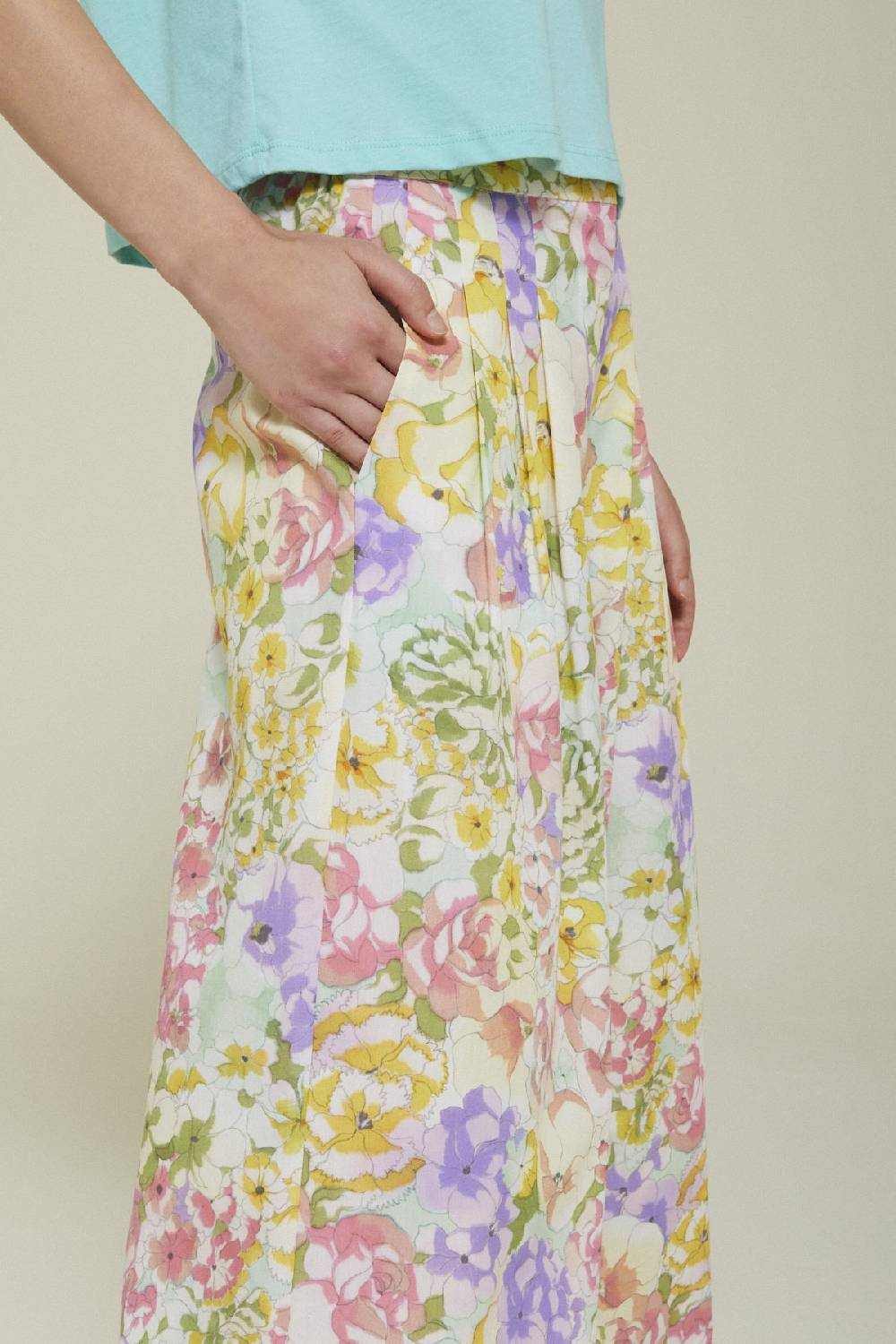 ottod'Ame Cotton palazzo trousers In vendita