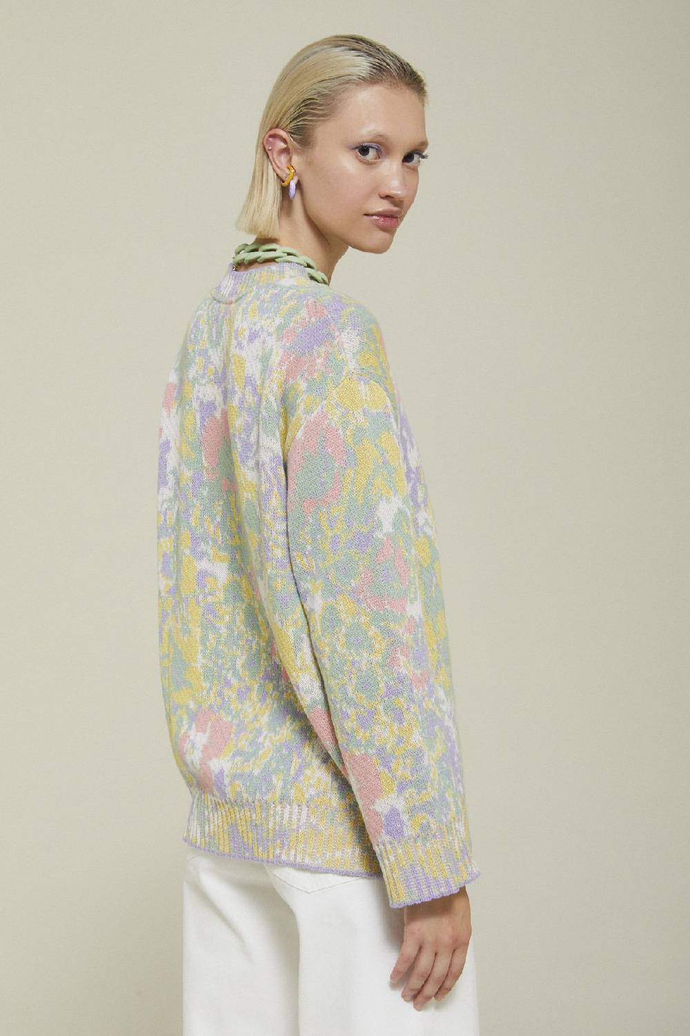 ottod'Ame Printed sweater 50% di sconto per tempo limitato