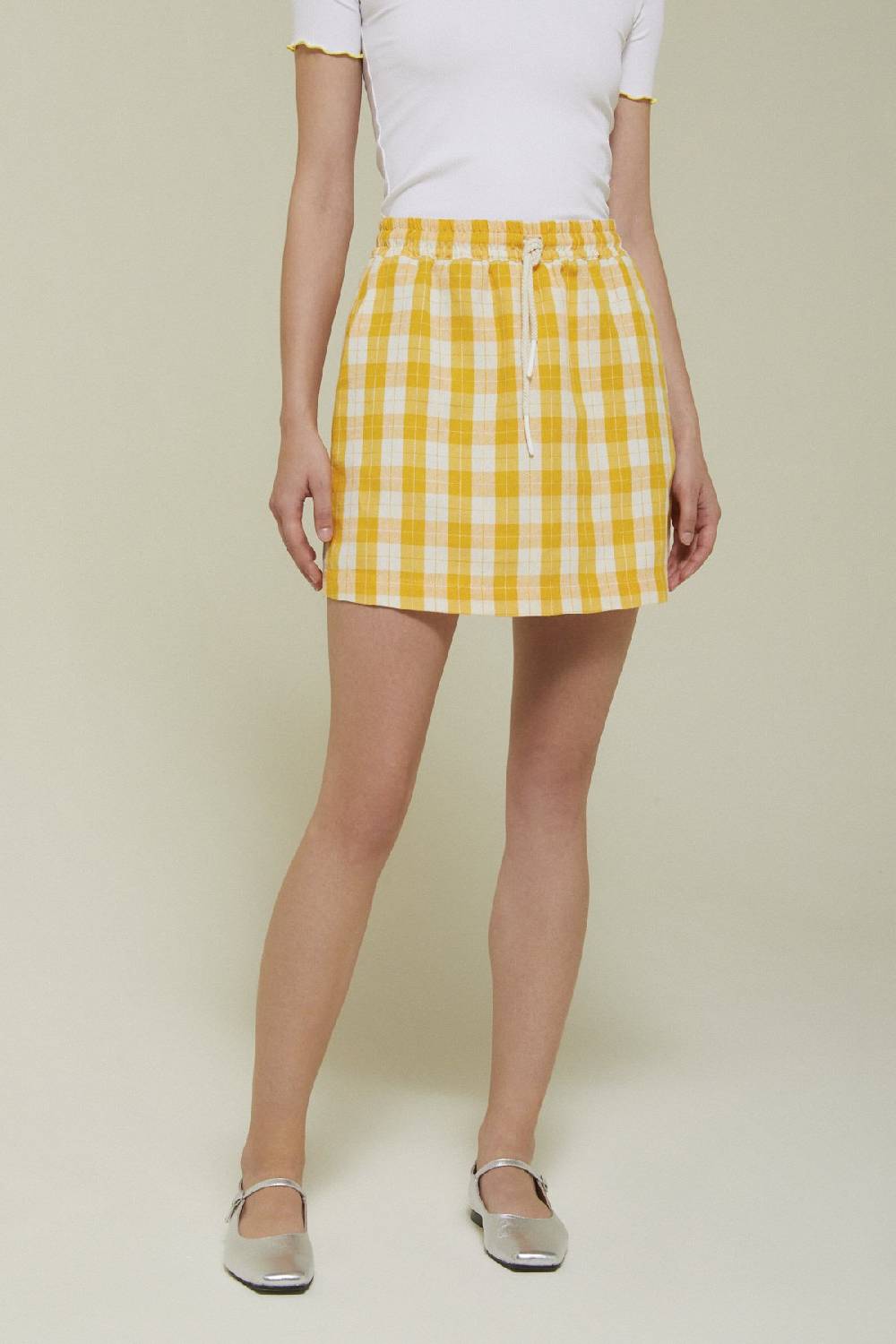 ottod'Ame Linen blend mini skirt Nuovo