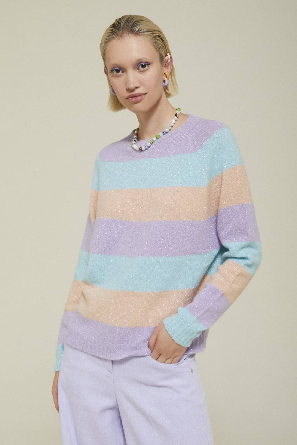 ottod'Ame Alpaca blend sweater Promozione