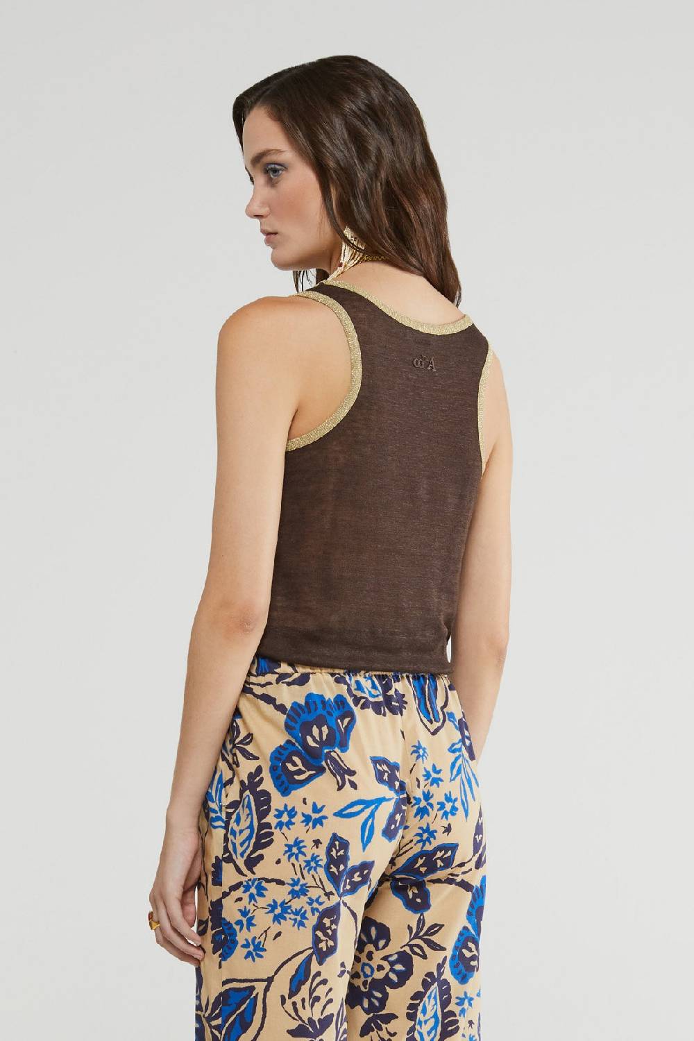 ottod'Ame Linen top Soddisfazione Garantita