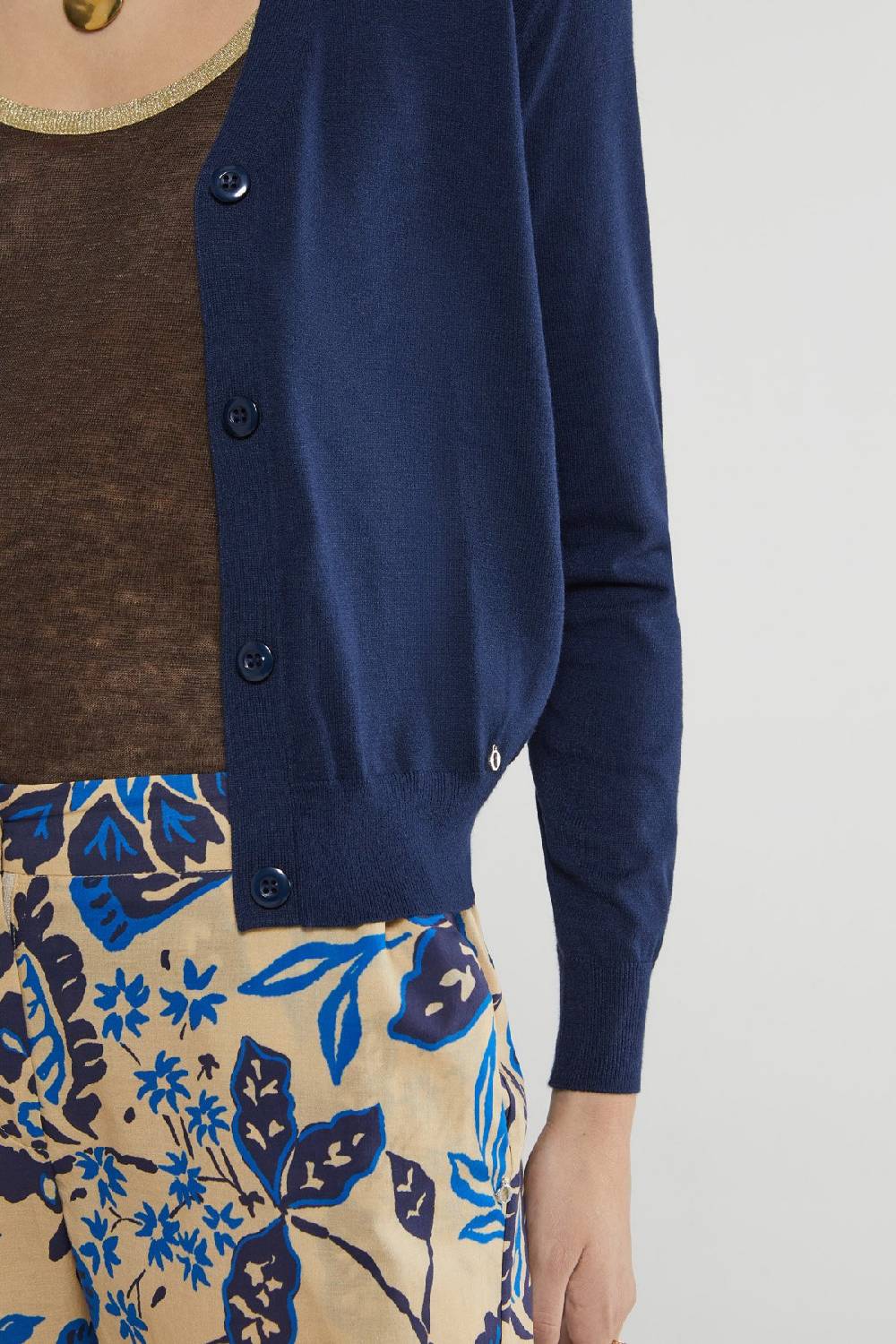 ottod'Ame Long-sleeved cardigan Qualità Garantita