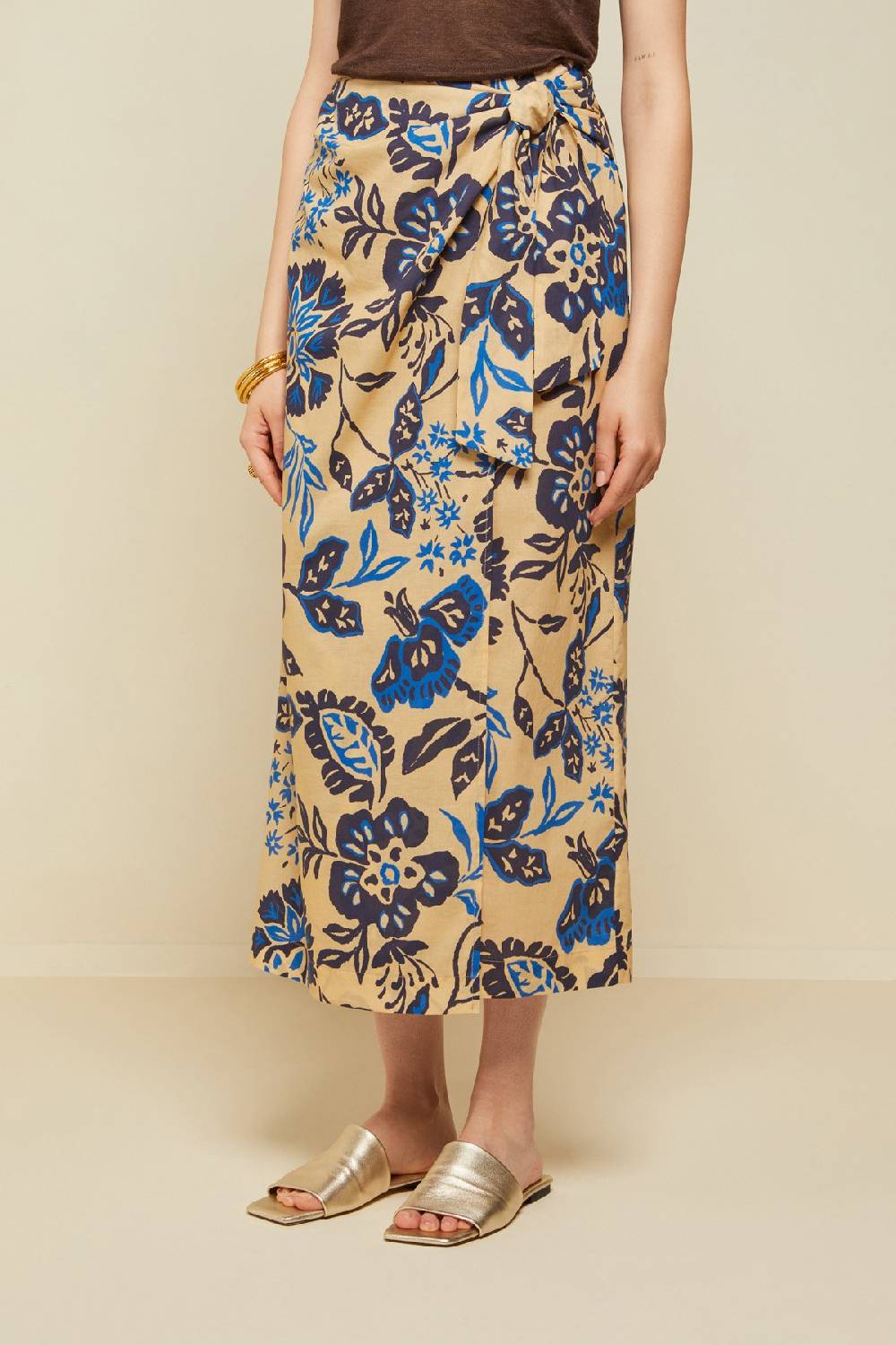 ottod'Ame Cotton sarong skirt Negozi Online
