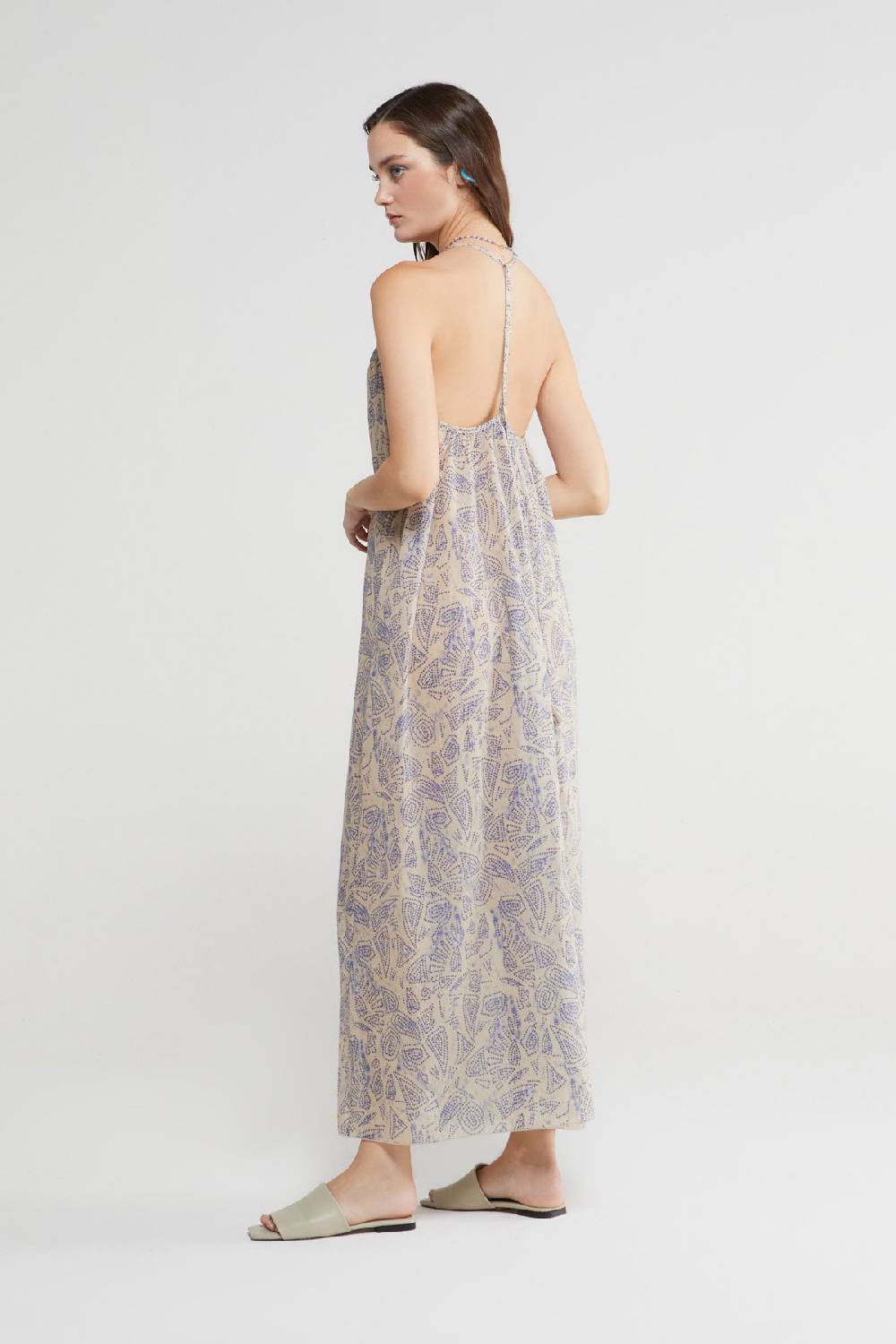 ottod'Ame Cotton long dress Affare Del Giorno