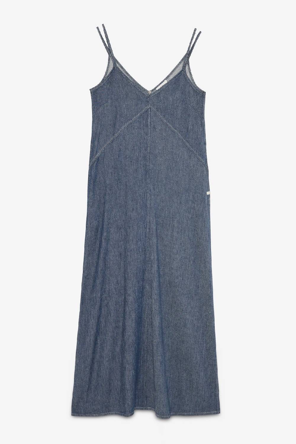 ottod'Ame Linen blend long dress Sconto
