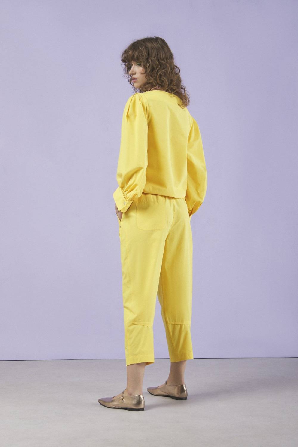 ottod'Ame Poplin trousers In Vendita