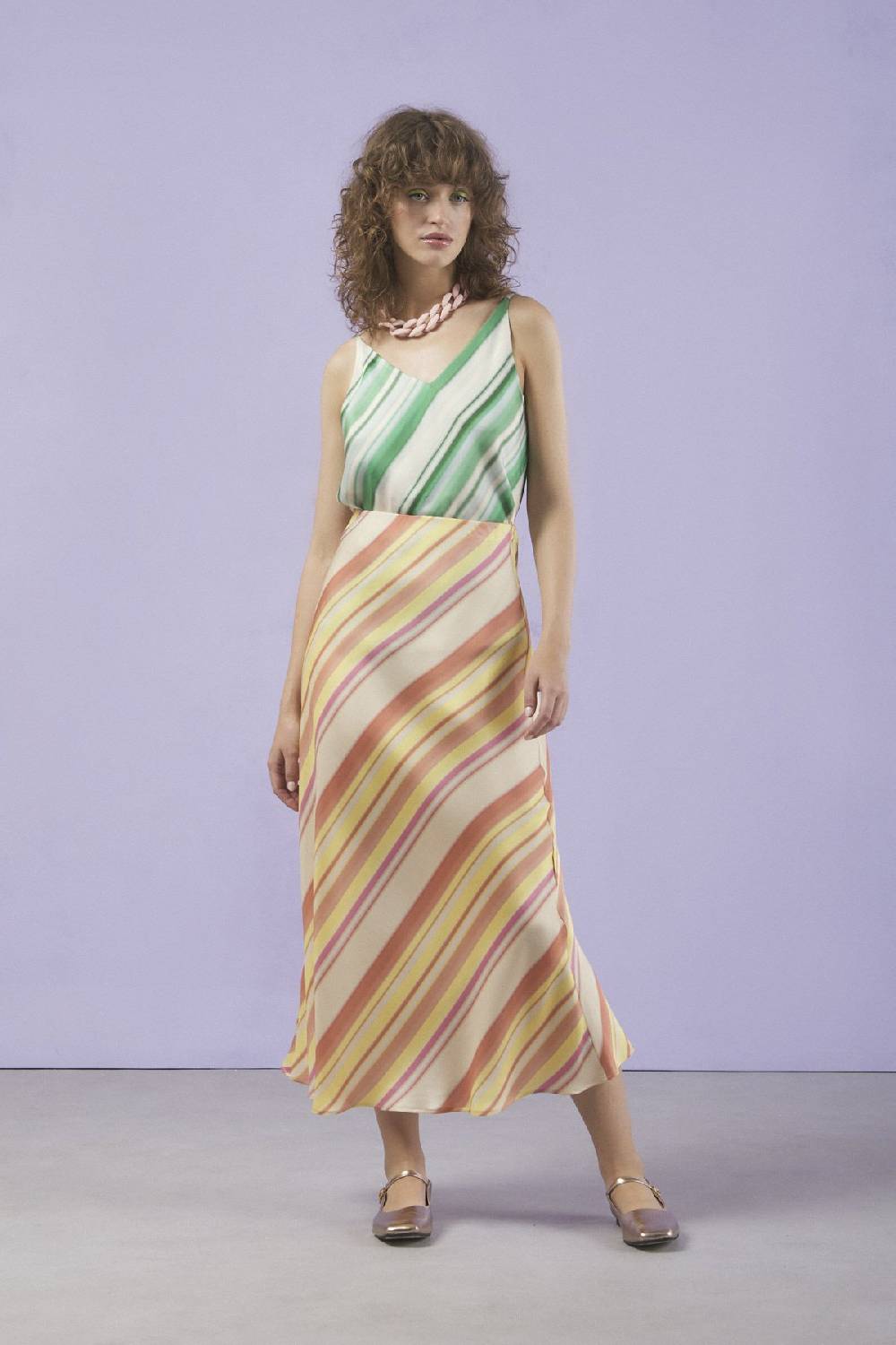 ottod'Ame Viscose skirt Vendita Calda