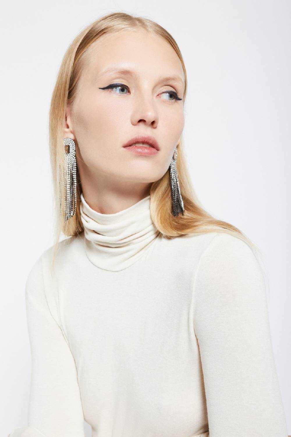 ottod'Ame Viscose turtleneck t-shirt Comprare a buon mercato