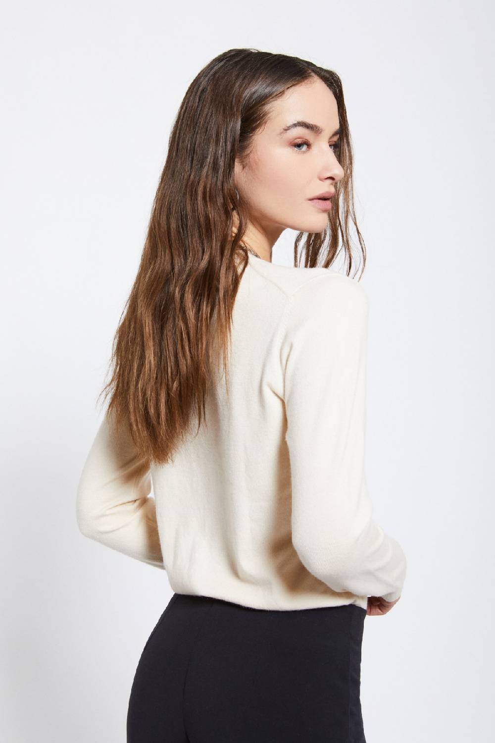 ottod'Ame Jumper with rounded neck Grande vendita