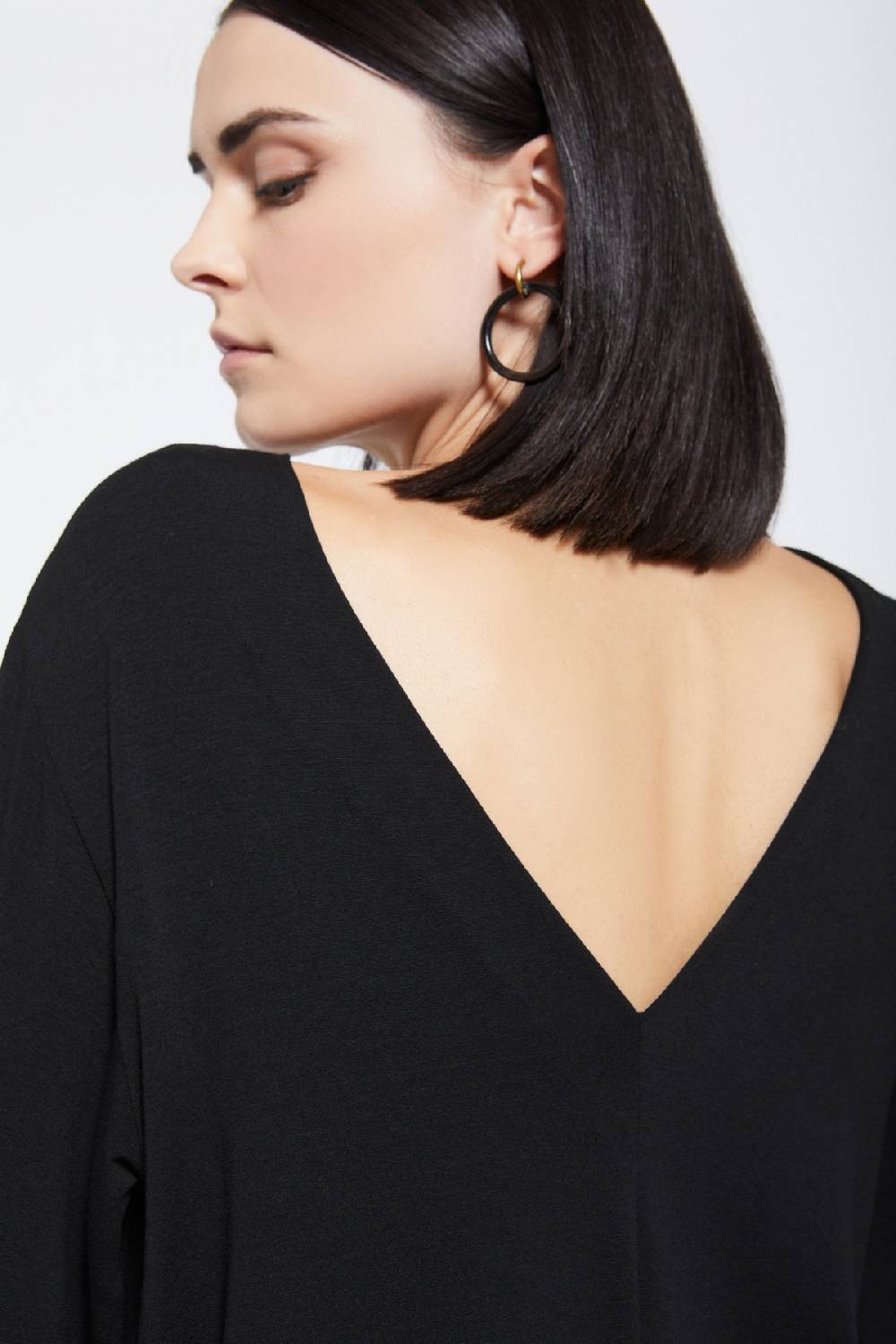 ottod'Ame Viscose blouse with flared sleeves Shopping online