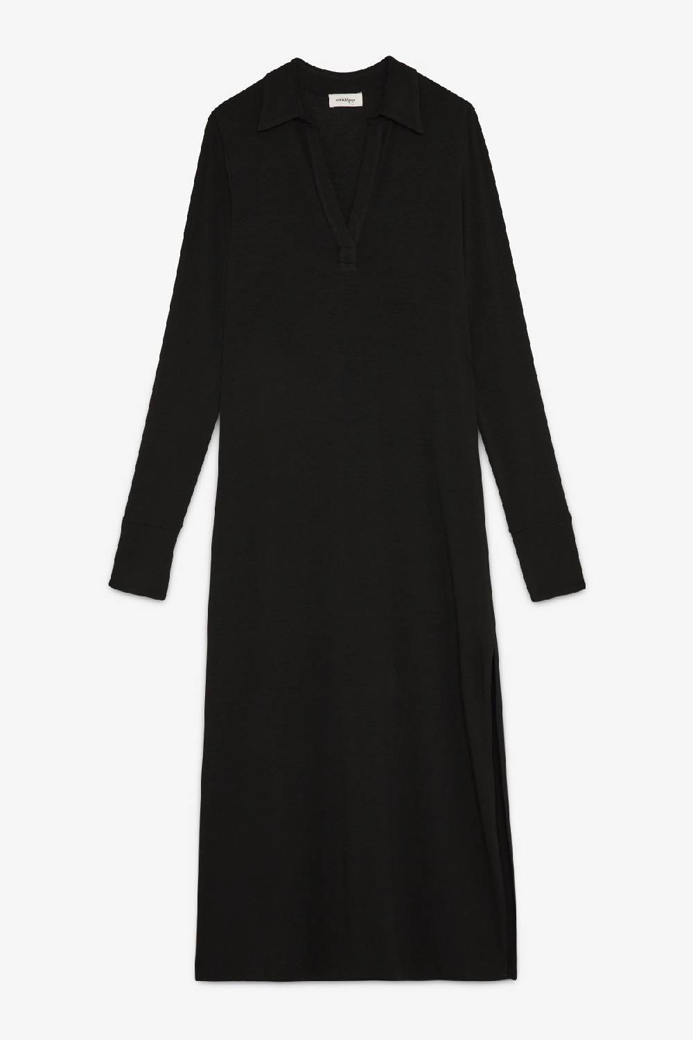 ottod'Ame Viscose long dress with slits Offerta esclusiva