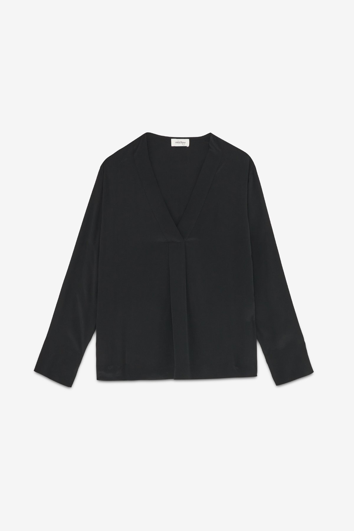 ottod'Ame Silk-blend blouse Offerta natalizia