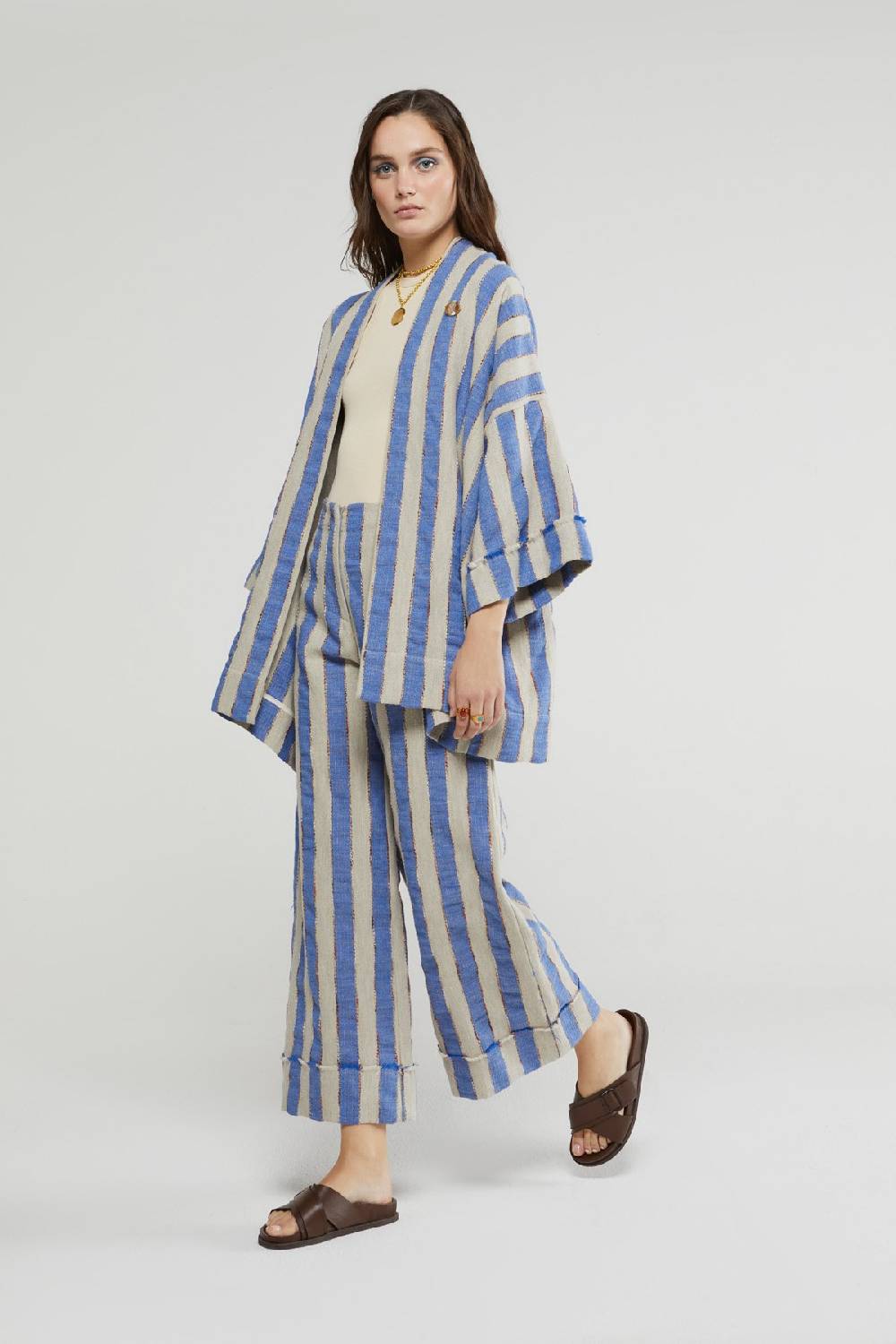 ottod'Ame Linen blend trousers