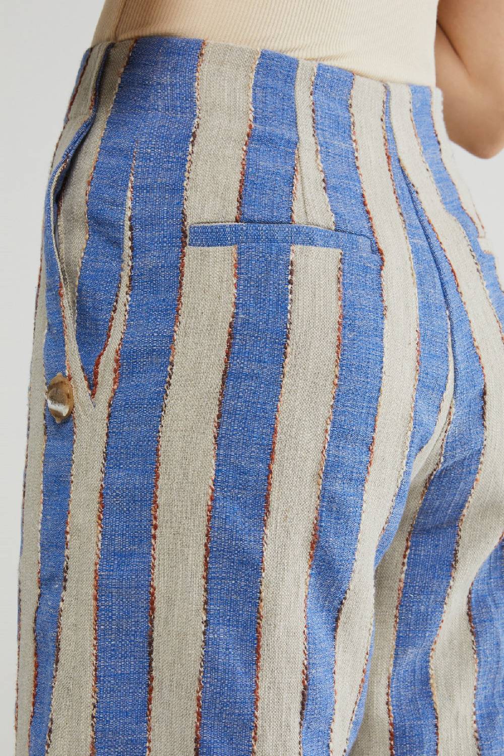 ottod'Ame Linen blend trousers Offerta San Valentino