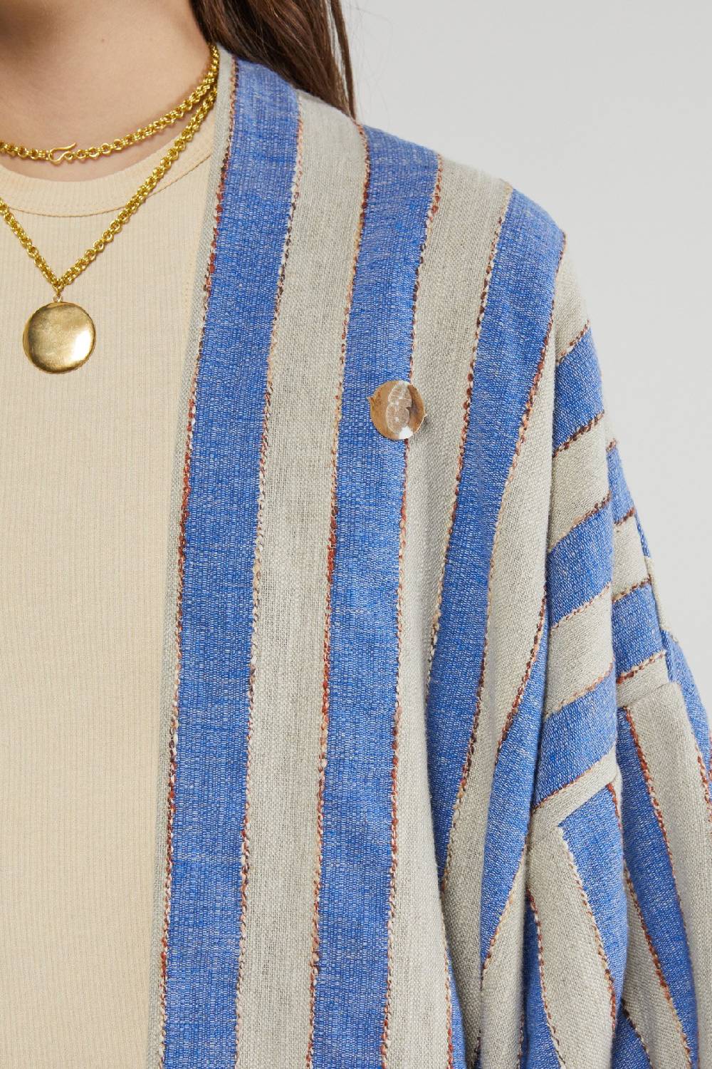 ottod'Ame Linen blend oversized jacket Offerta Anniversario