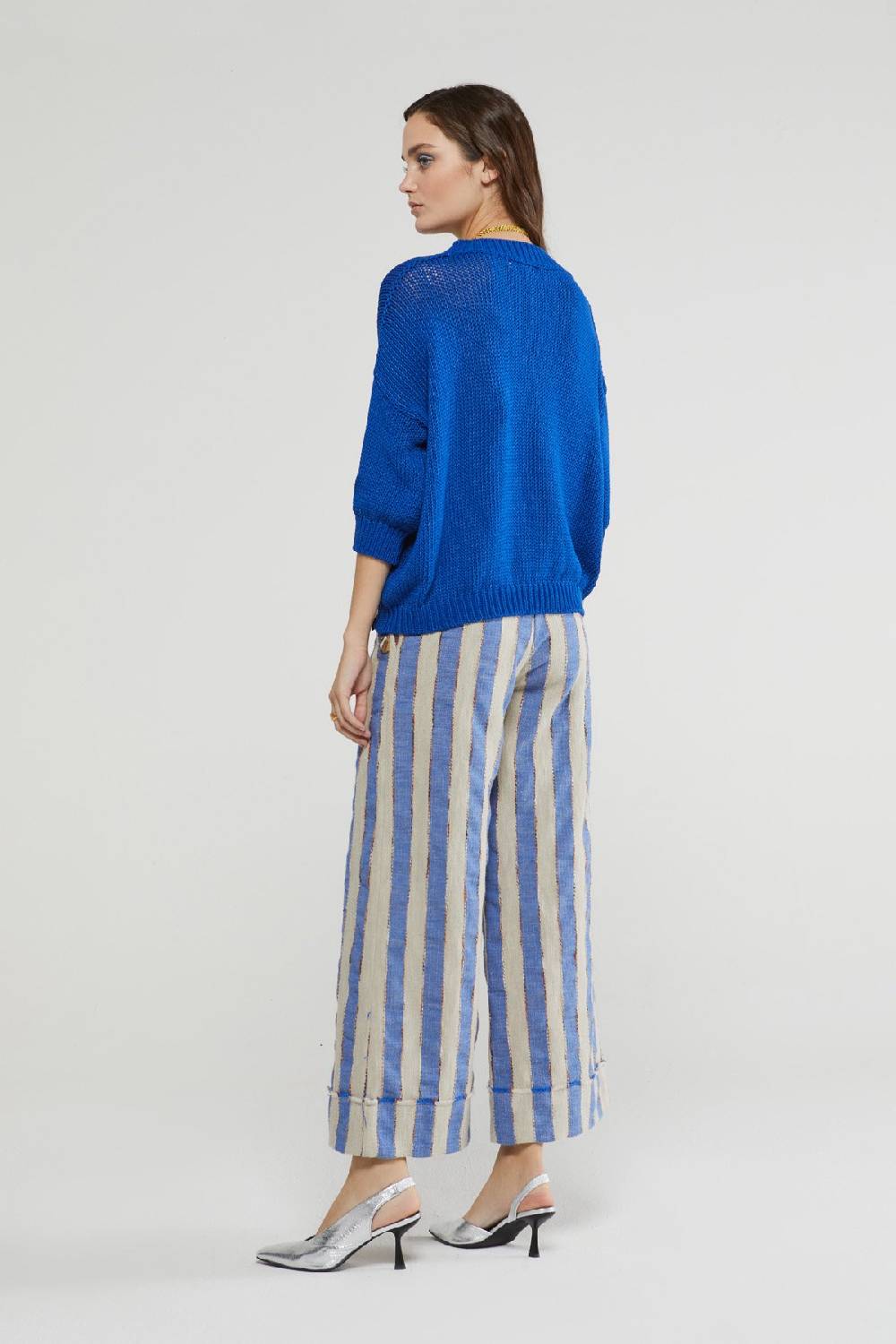 ottod'Ame Fretworked sweater Online Outlet