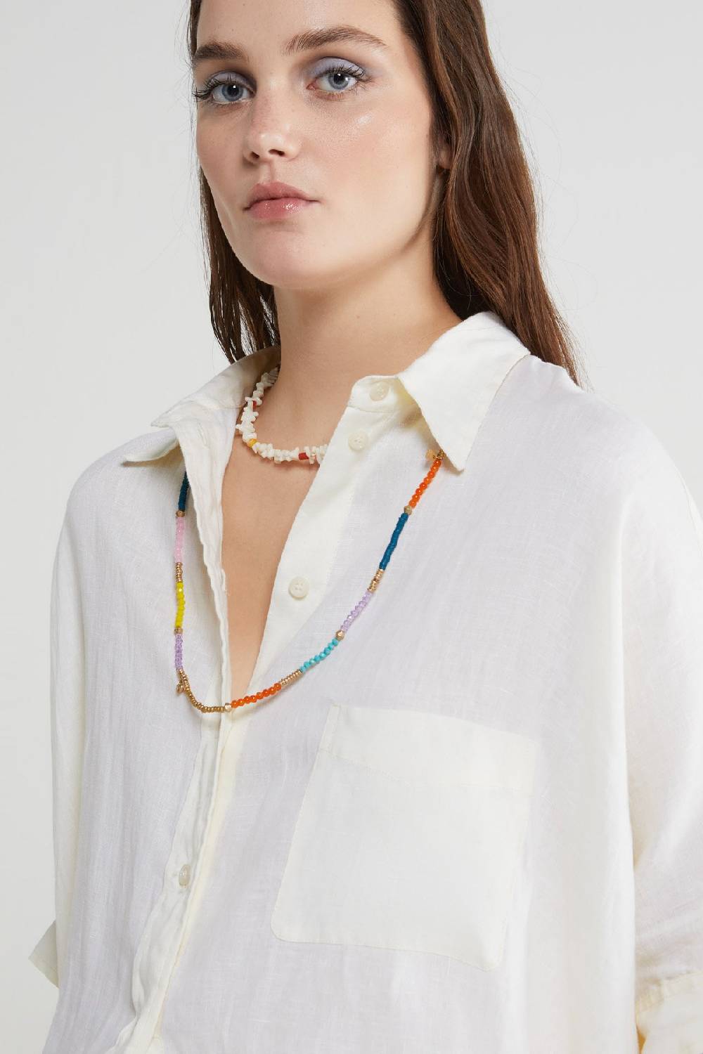 ottod'Ame Linen oversized shirt Offerta temporanea