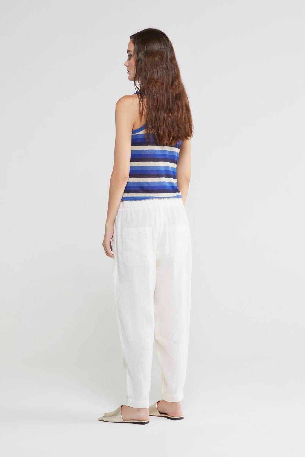 ottod'Ame Linen trousers Offerte esclusive