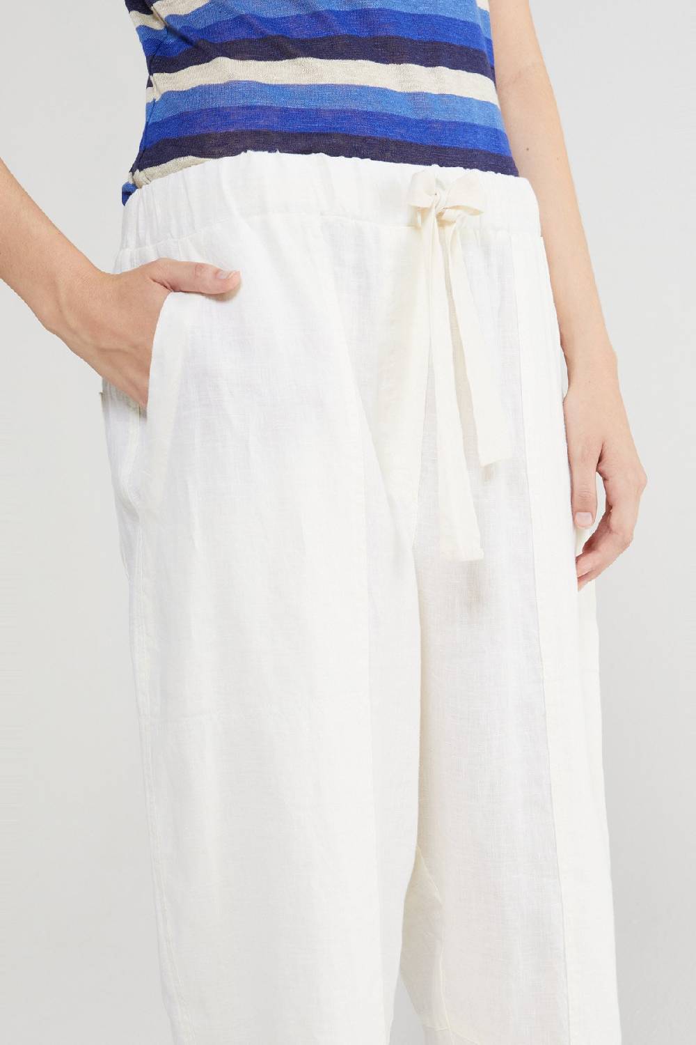ottod'Ame Linen trousers Offerte esclusive