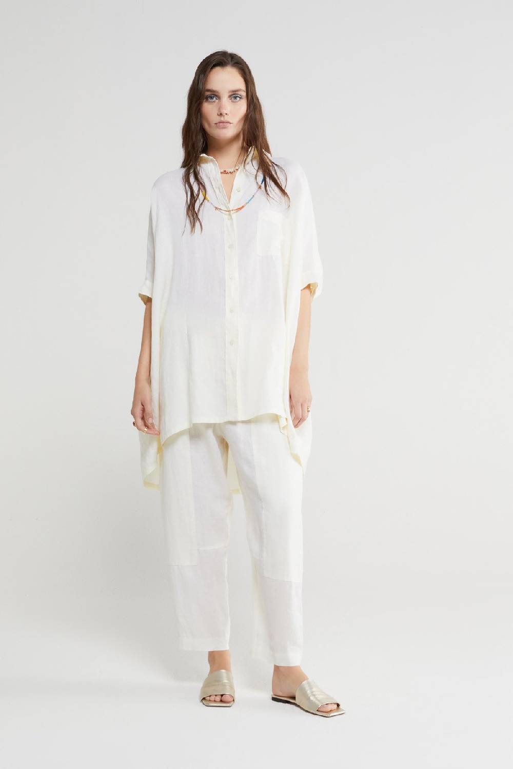 ottod'Ame Linen trousers Offerte esclusive