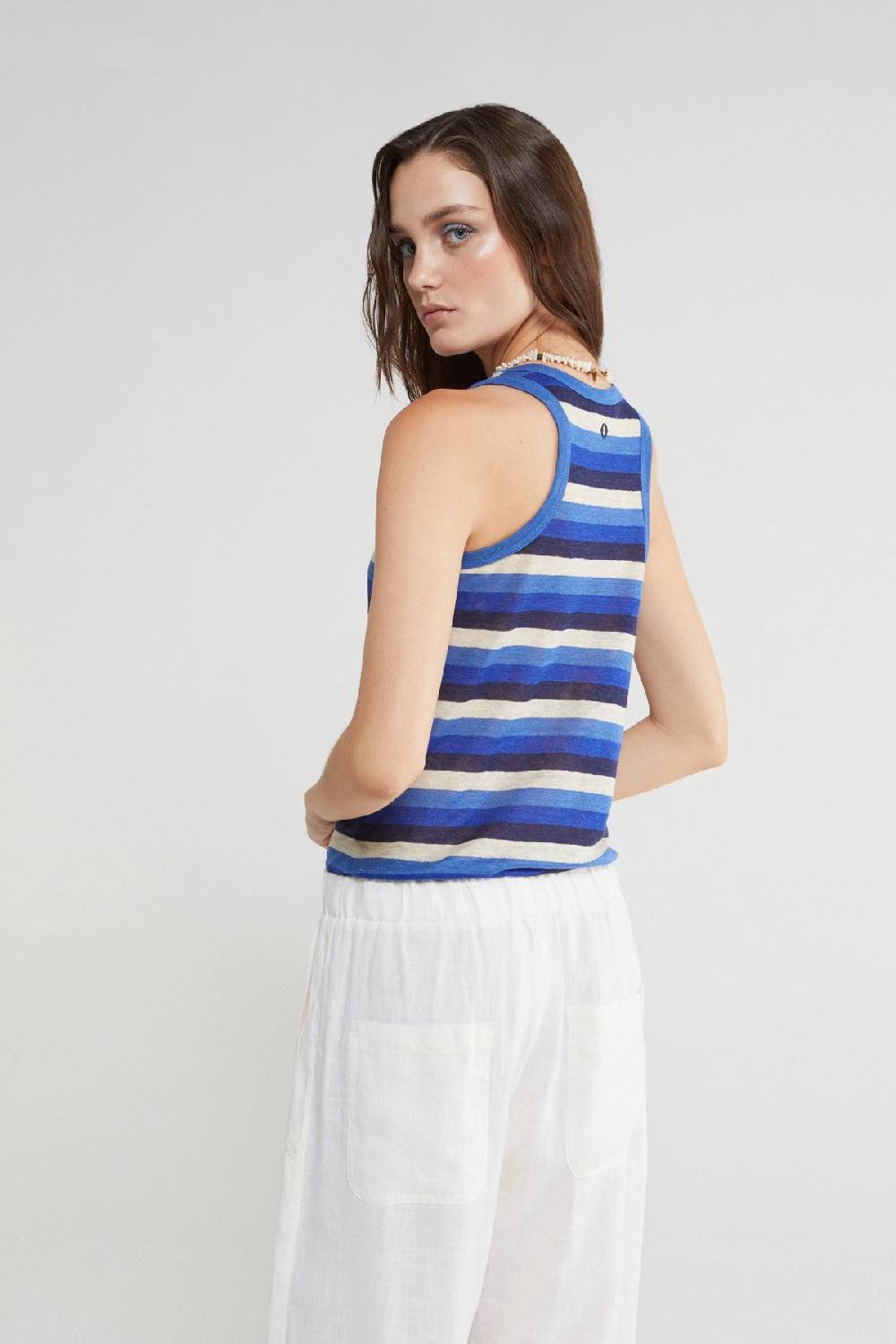 ottod'Ame Linen tank top Lightning offer