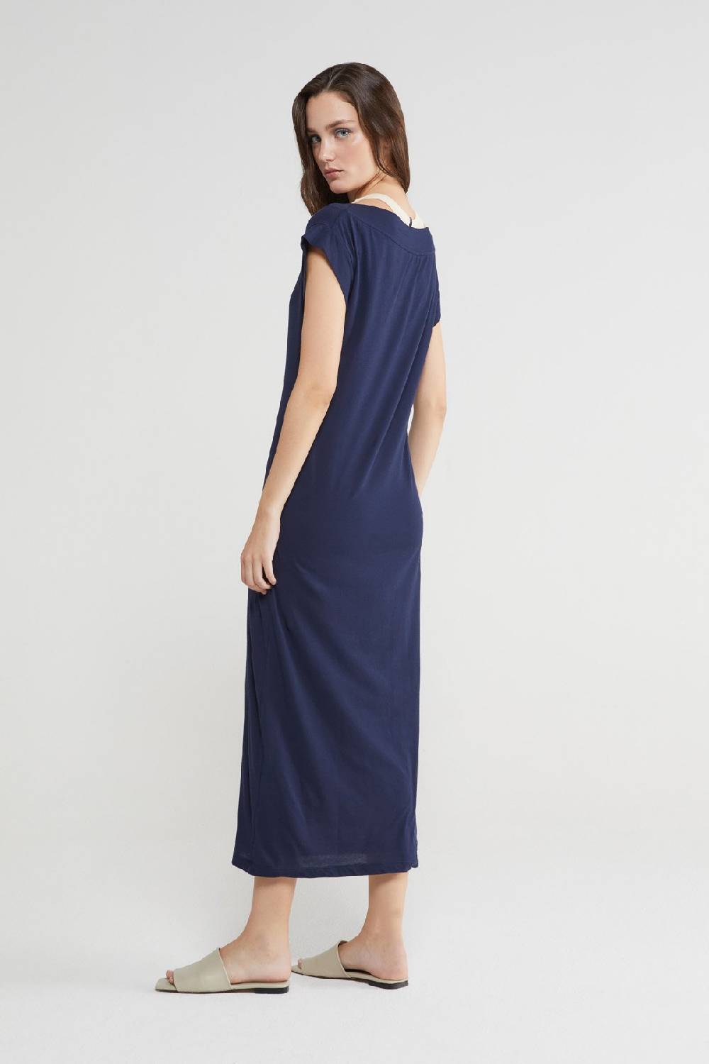 ottod'Ame Stretch cotton long dress Bestseller