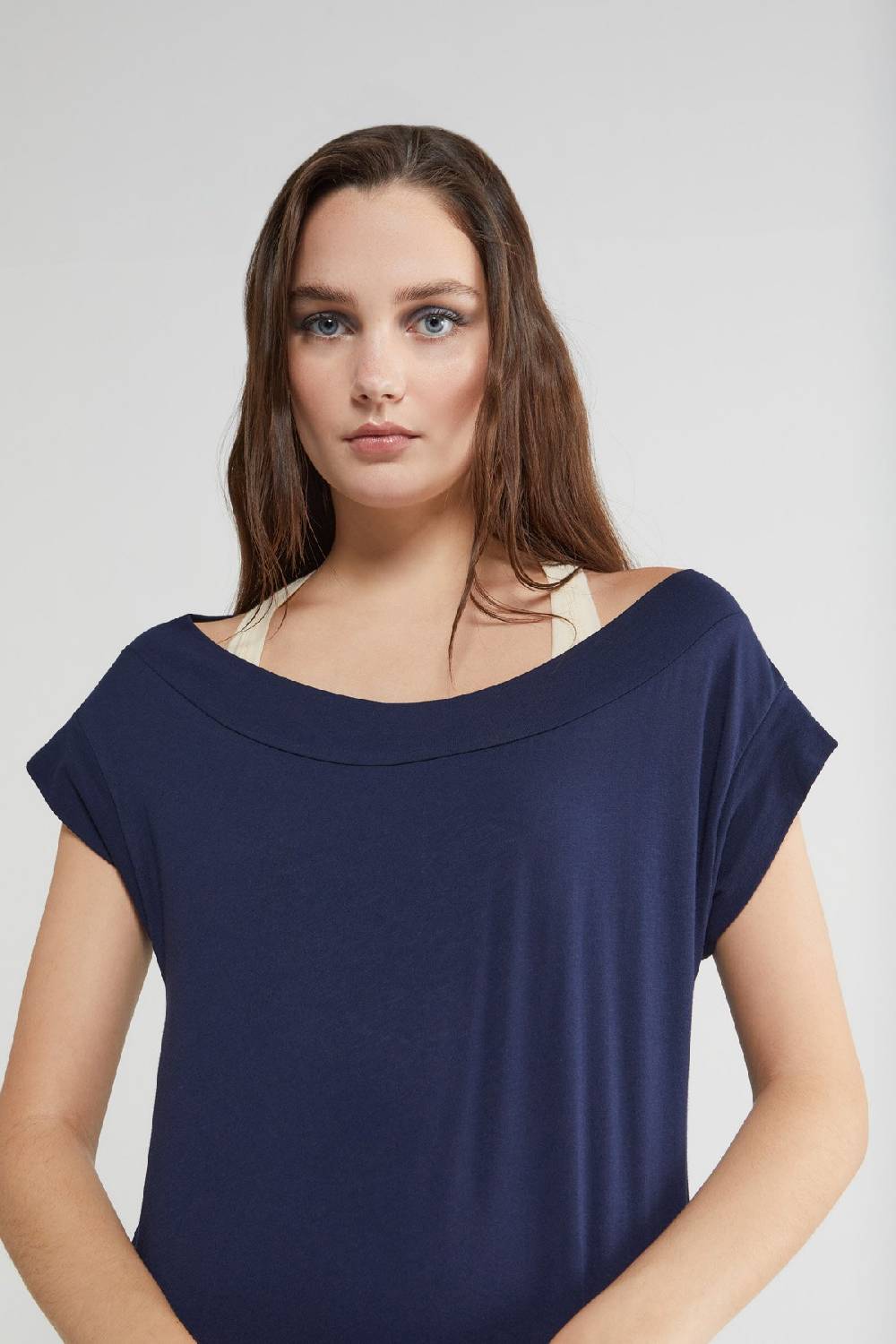 ottod'Ame Stretch cotton long dress Bestseller