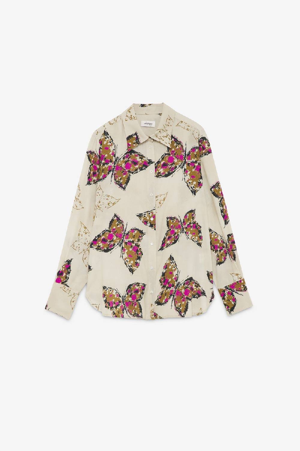 ottod'Ame Printed viscose shirt Enormi risparmi