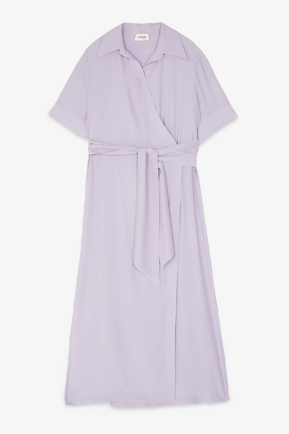 ottod'Ame Silk blend fluid long dress Fino al 50% di sconto