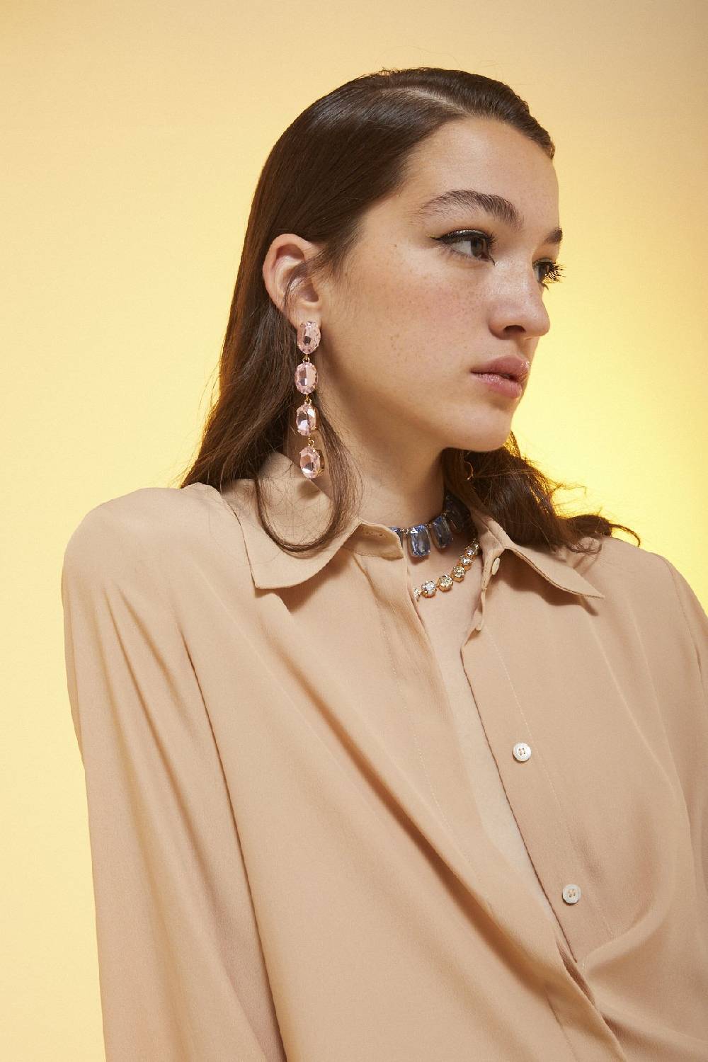 ottod'Ame Silk blend shirt Fino al 60% di sconto