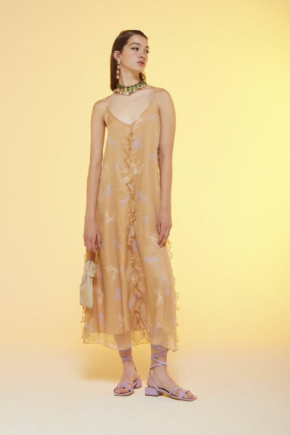 ottod'Ame Silk long dress