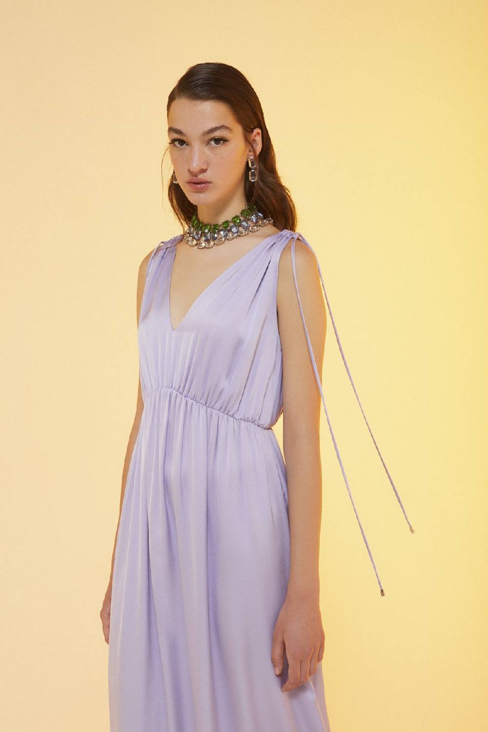 ottod'Ame Viscose fluid dress Black Friday Prezzi