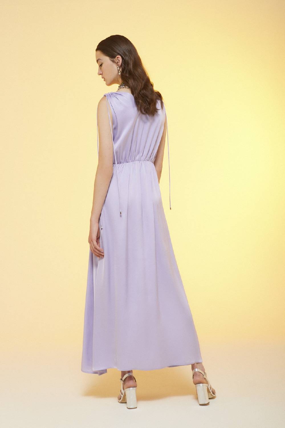 ottod'Ame Viscose fluid dress Black Friday Prezzi