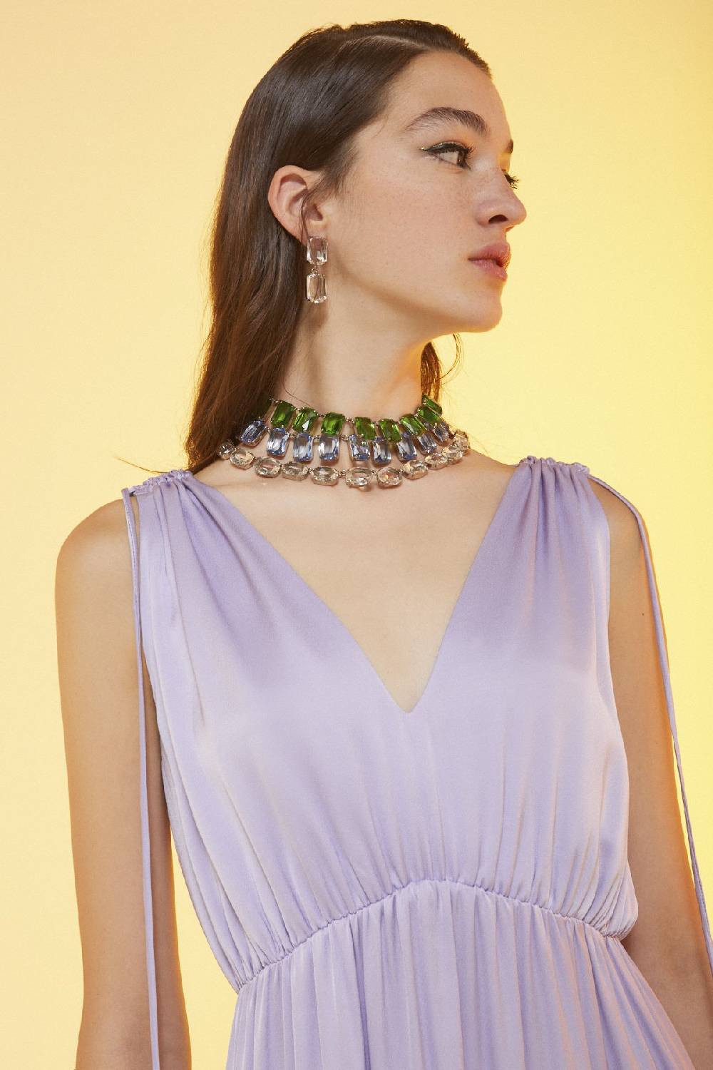 ottod'Ame Viscose fluid dress Black Friday Prezzi