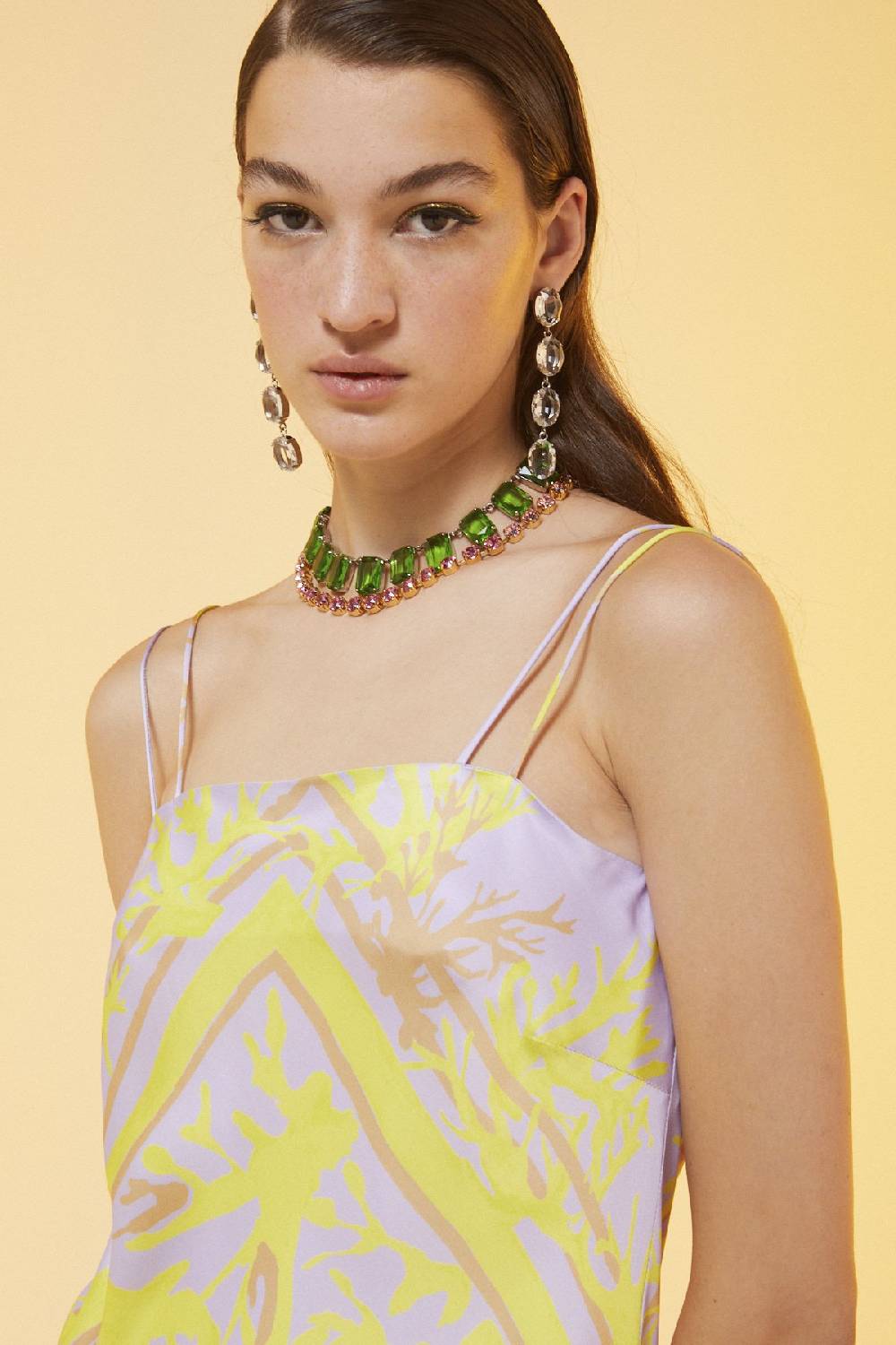 ottod'Ame Printed viscose sarong dress 50% di sconto per tempo limitato