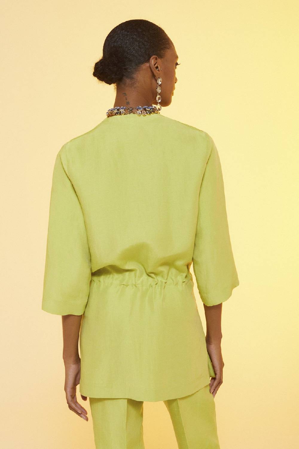 ottod'Ame Linen blend jacket Sconti questo mese