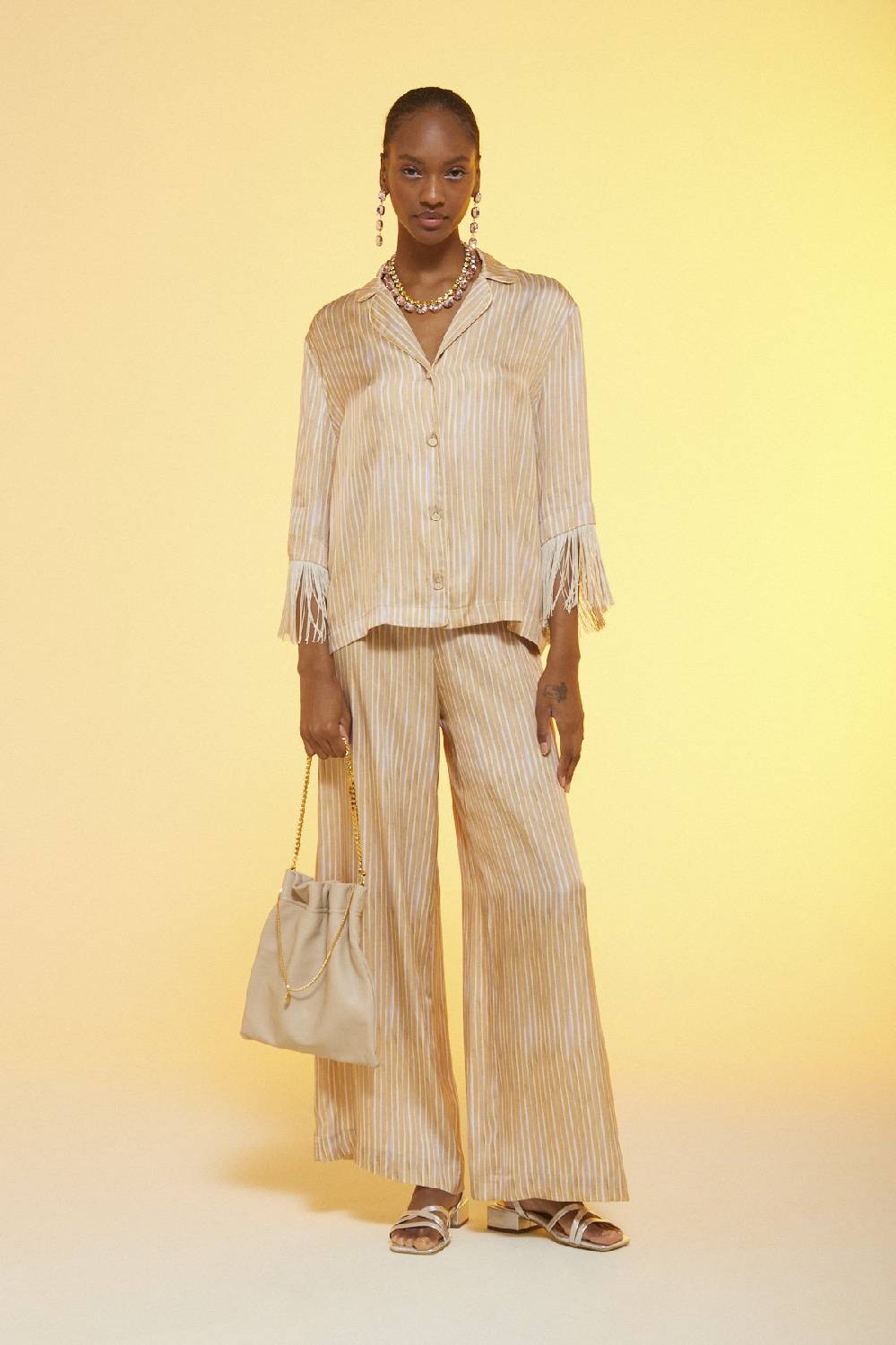 ottod'Ame Viscose trousers Italia