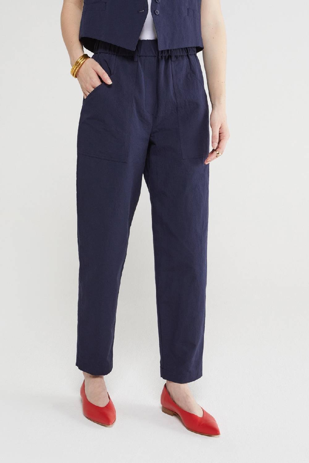 ottod'Ame Linen blend trousers Spedizione Gratuita