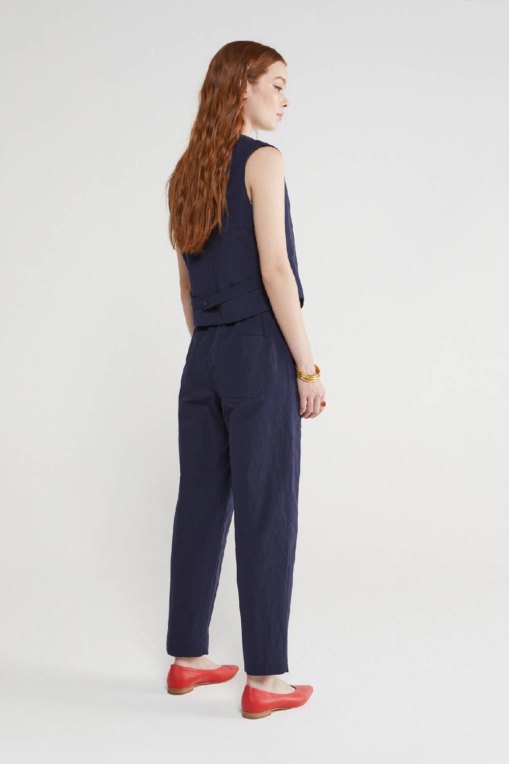 ottod'Ame Linen blend trousers Spedizione Gratuita