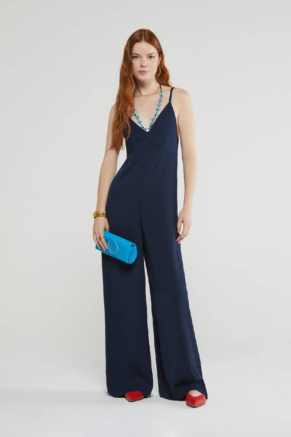ottod'Ame Jumpsuit with thin straps
