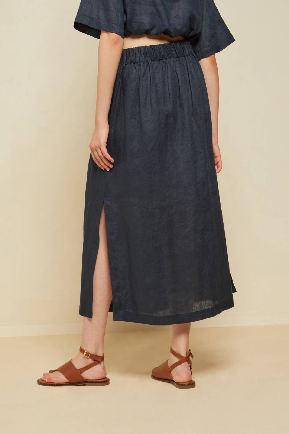 ottod'Ame Linen long skirt Qualità Garantita