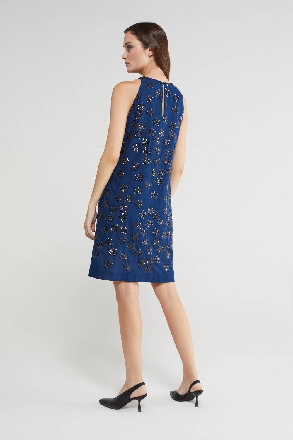 ottod'Ame Short dress with sequins Acquista Ora