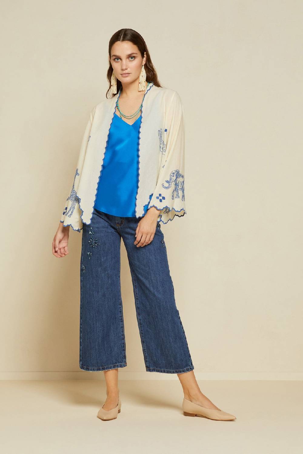 ottod'Ame Loose Ankle jeans Shopping Online