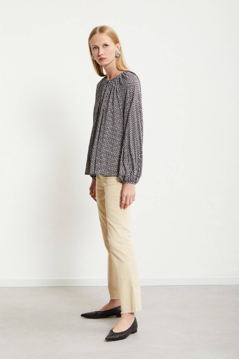 ottod'Ame Velvet anlke lenght trousers Sottocosto