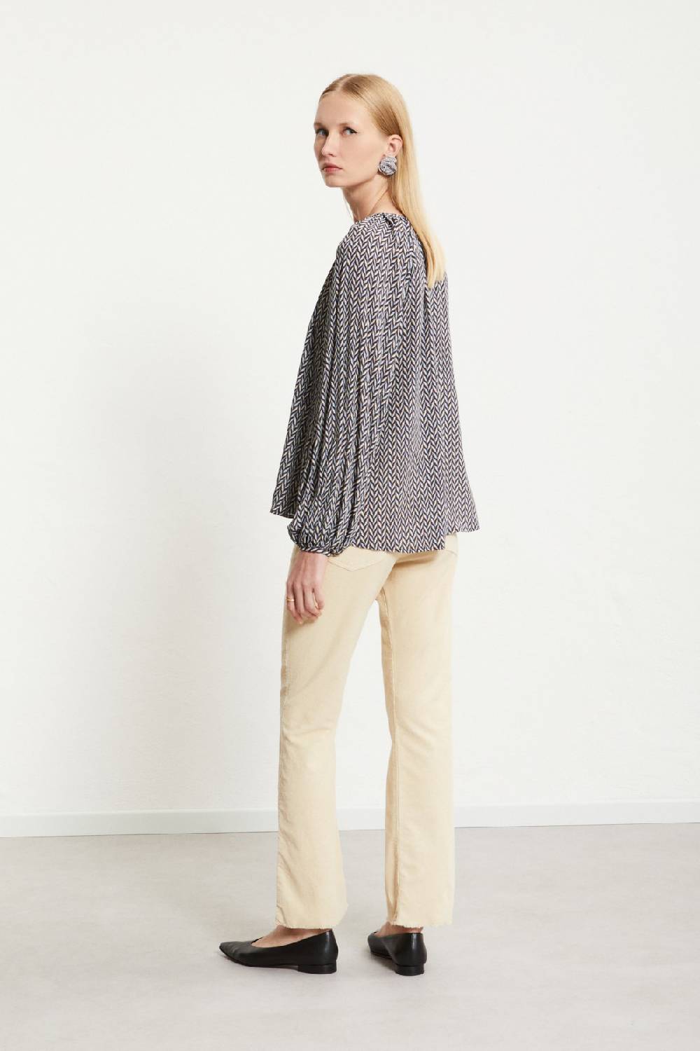 ottod'Ame Velvet anlke lenght trousers Sottocosto