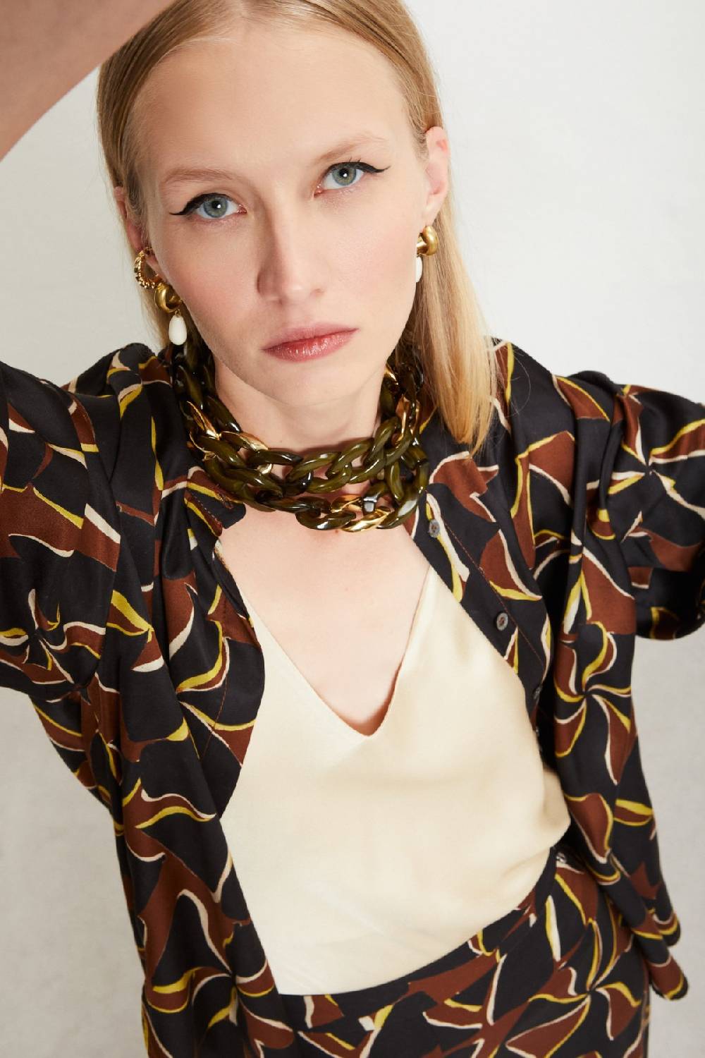 ottod'Ame Viscose shirt with rounded bottom Novità